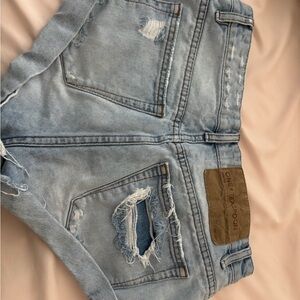 One Teaspoon Distressed Denim Shorts